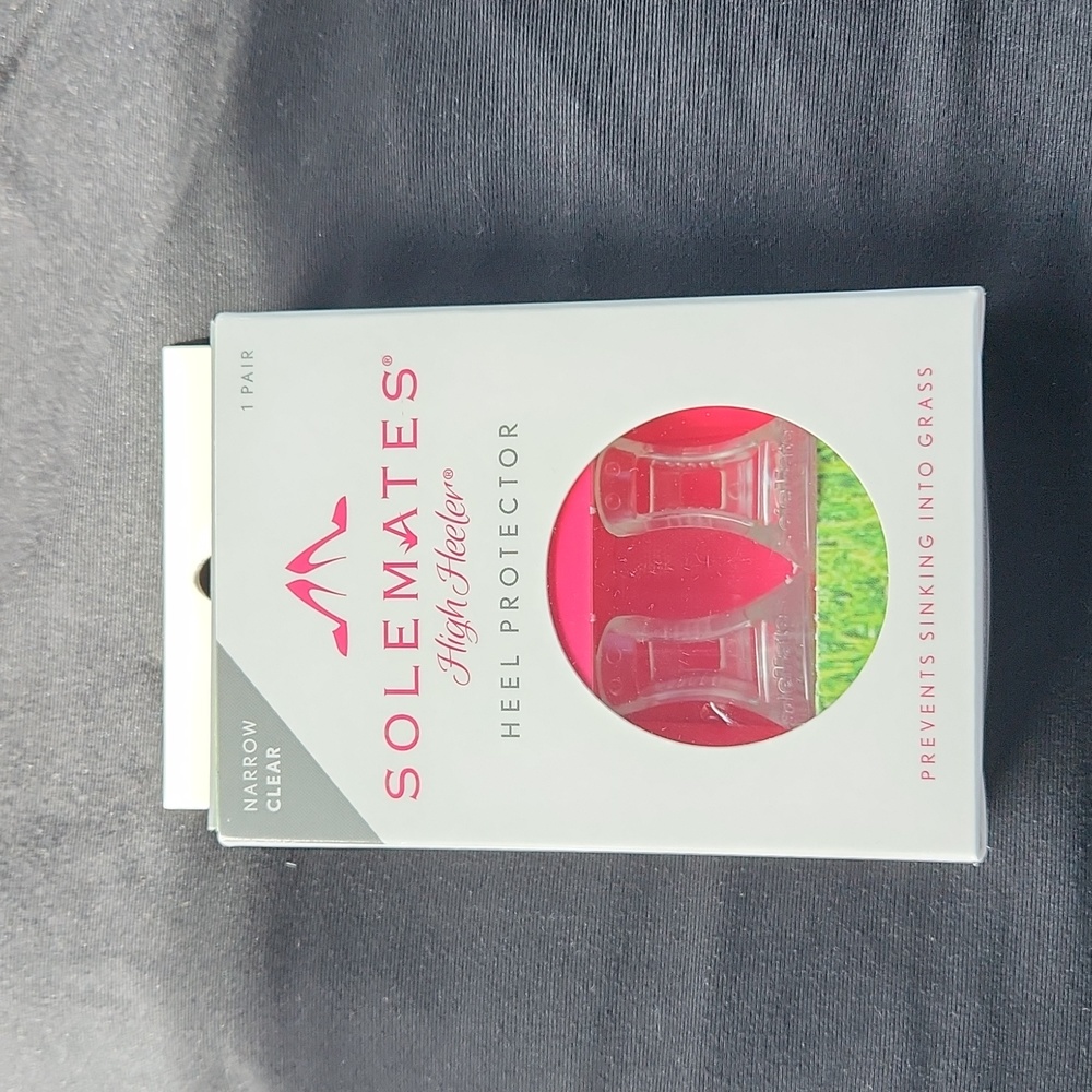 High Heel Protector Clear & Narrow NIB
